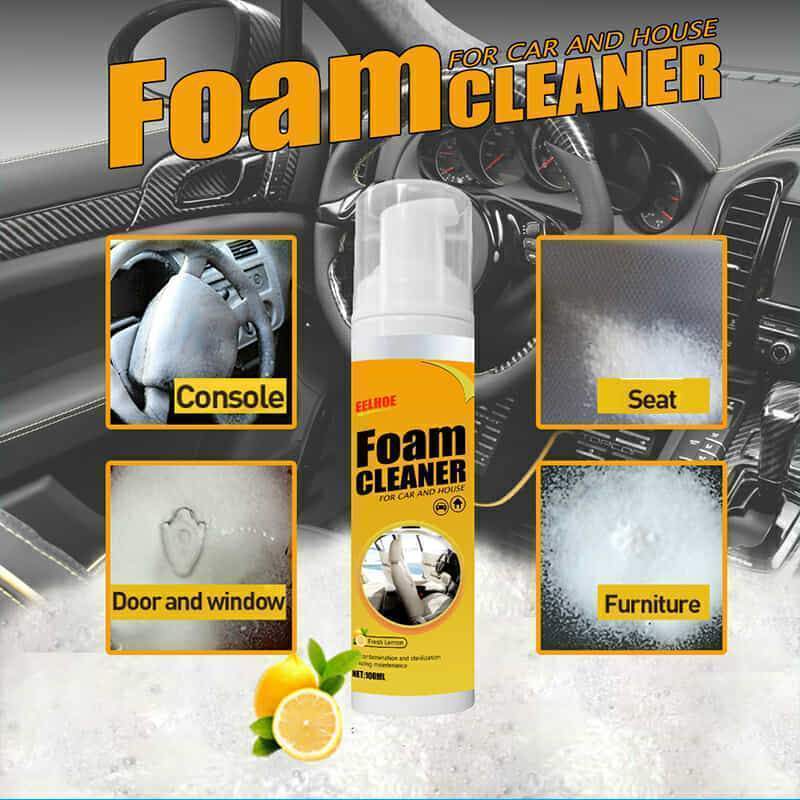 foam cleaner spray for car interior