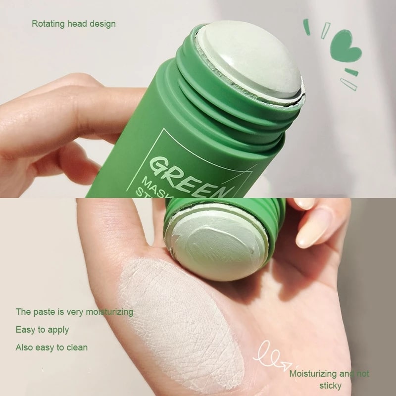 Paqiman Green Mask - Purifying Cleansing Stick - 40g