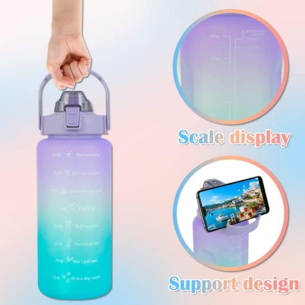 sports-water-bottles-3-pcs-set-with-motivational-time-marker-leak-proof-flip-top-lid-random-color - 4
