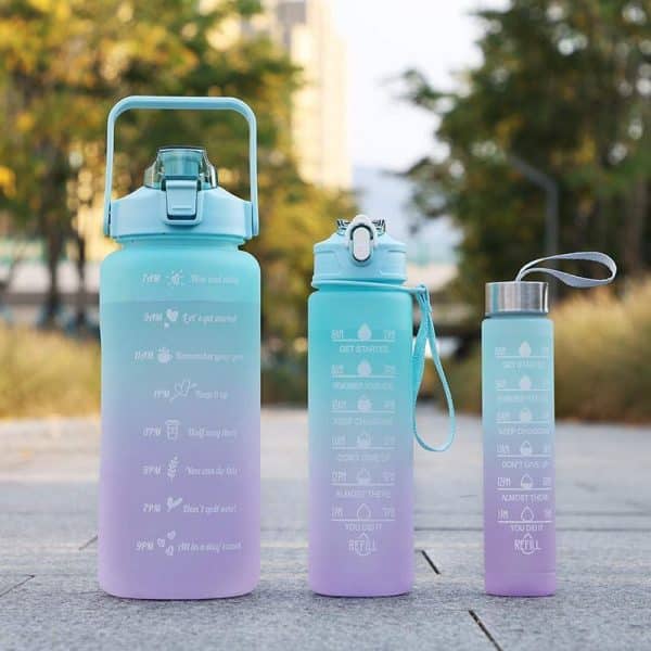 sports-water-bottles-3-pcs-set-with-motivational-time-marker-leak-proof-flip-top-lid-random-color - 5